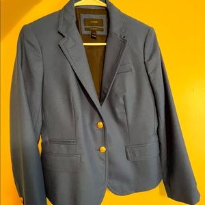 Blue J. Crew Blazer for sale. Size 8P. In great condition.